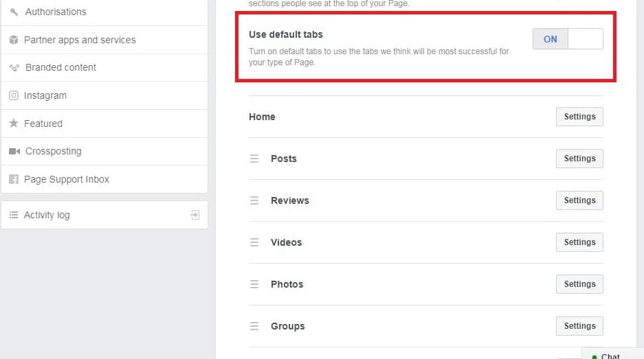 add a tab to Facebook business page